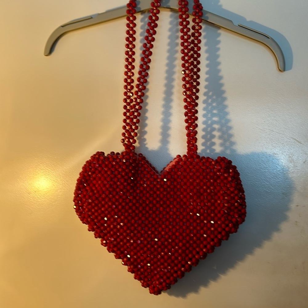 Heart shaped bag Isaac Mizrahi